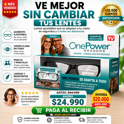 Lentes ONE POWER